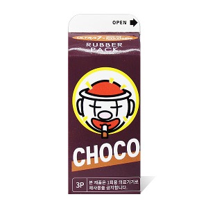 나가니시 초코 쉐이크 미니팩 우유각 휴대용 콘돔 - 초박형 3P 콘돔쇼핑