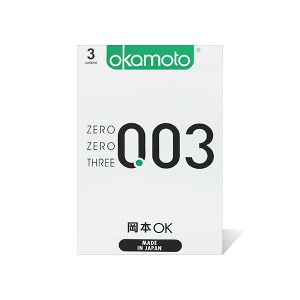 오카모토 003 플래티넘 일본 콘돔 - 초박형 3P 콘돔쇼핑