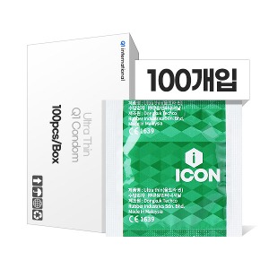 큐원인터내셔널 울트라씬 아이콘 Q1 대용량 벌크 콘돔 - 초박형 100P 콘돔쇼핑